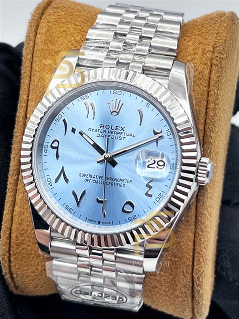 arabic dial rolex datejust|rolex datejust arabic dial price.